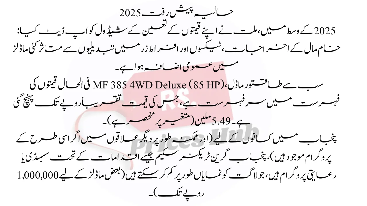 Recent Developments 2026