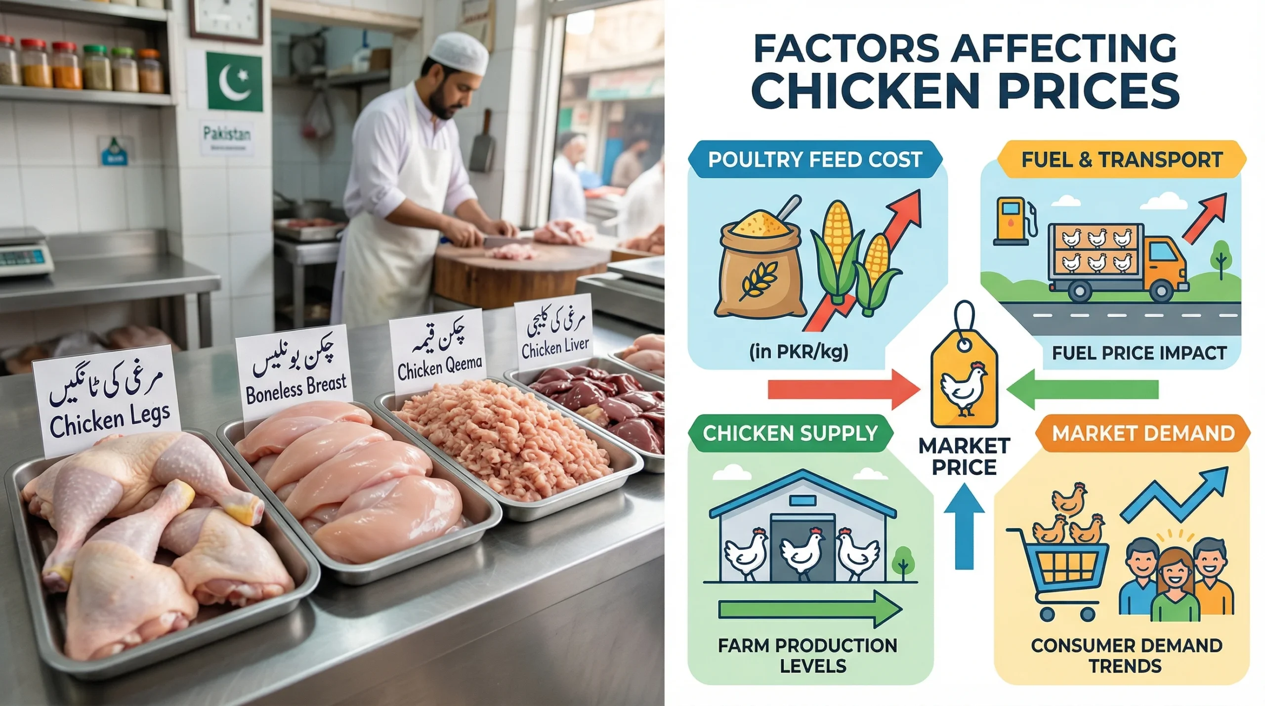 Today's Chicken Rate in Pakistan 