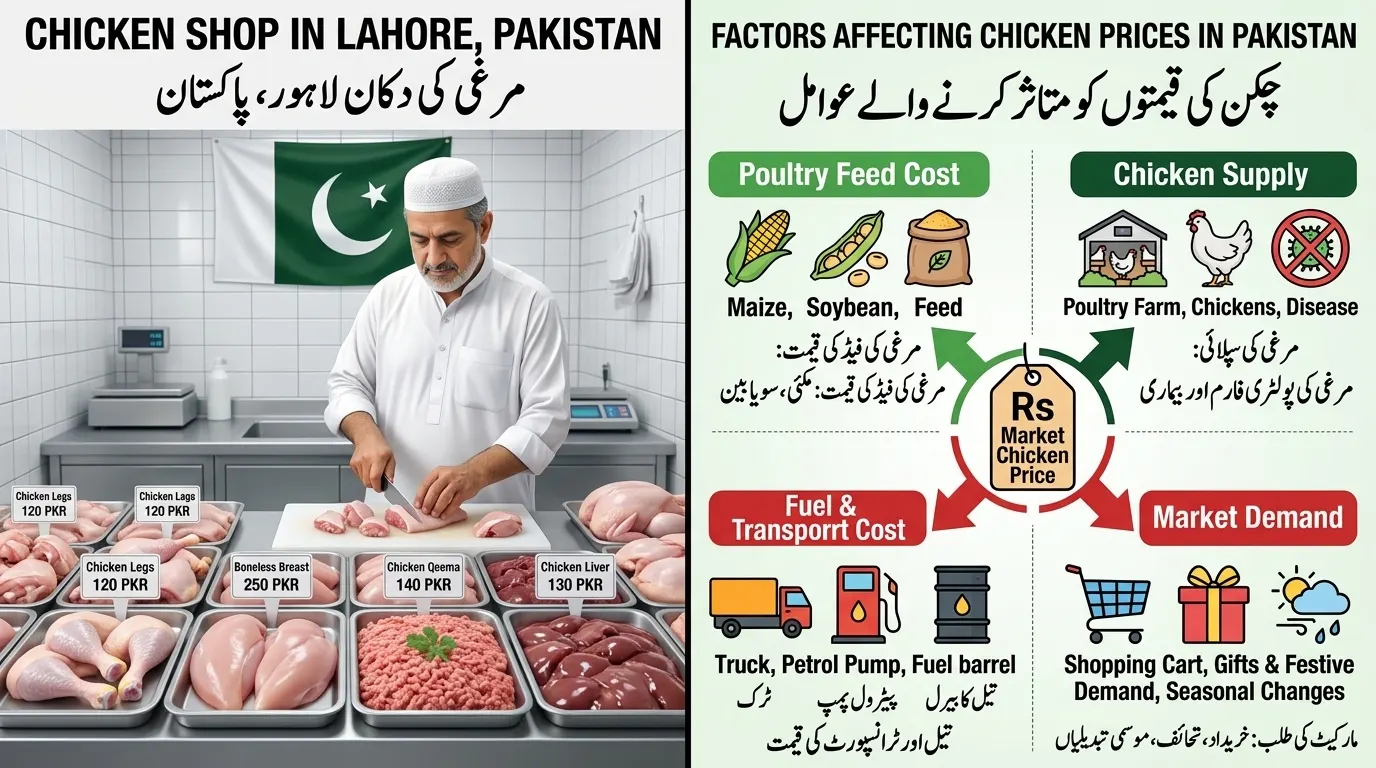 Chicken Rate Today in Lahore