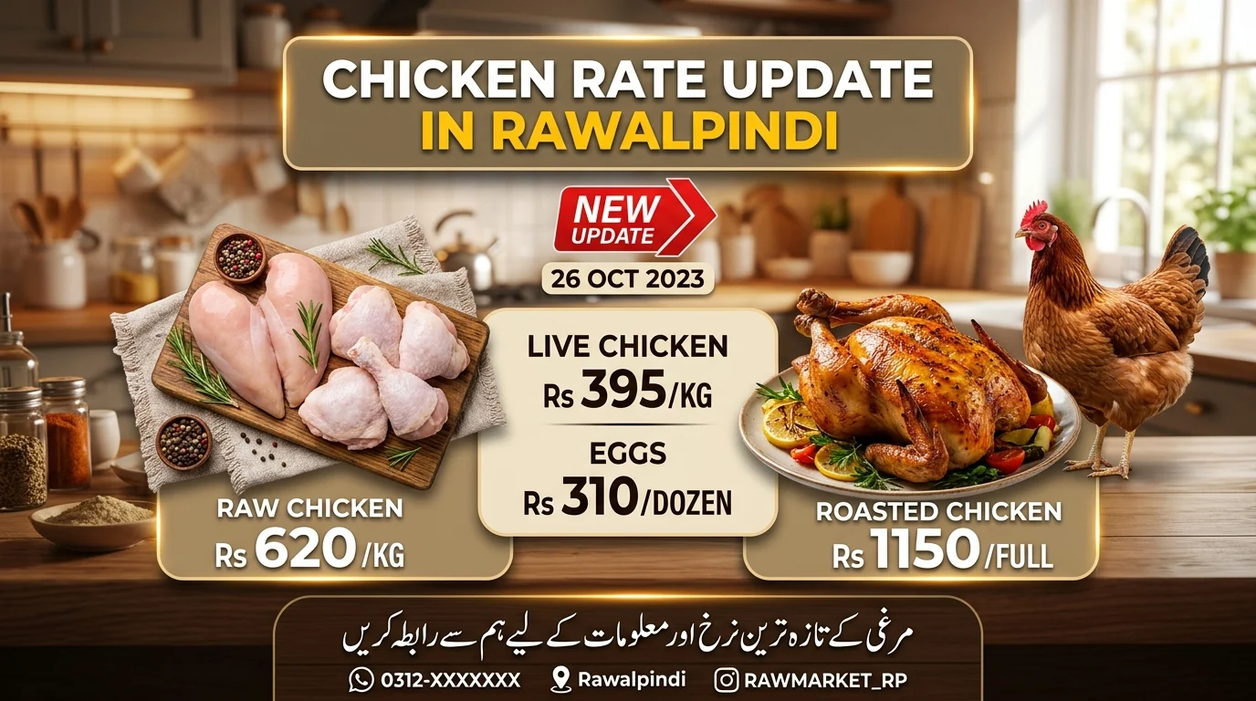 Today Chicken Rate in Rawalpinidi