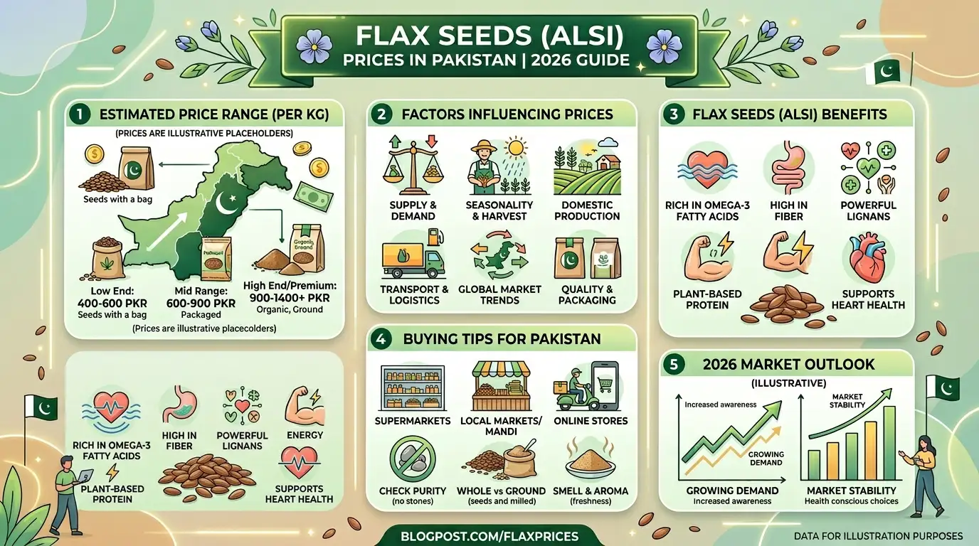Flax Seeds Prices in Pakistan