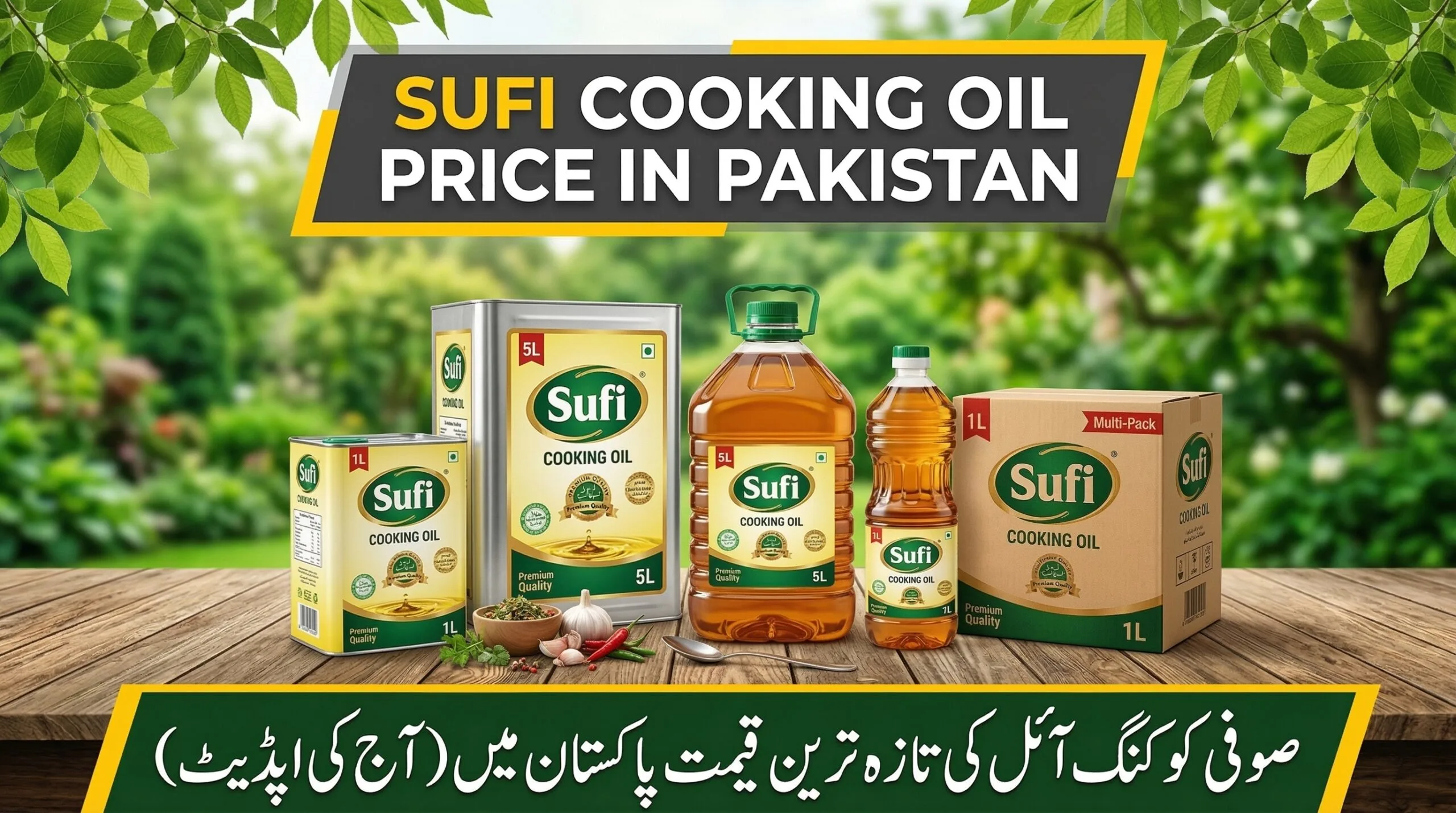Sufi Cooking Oil Price in Pakistan