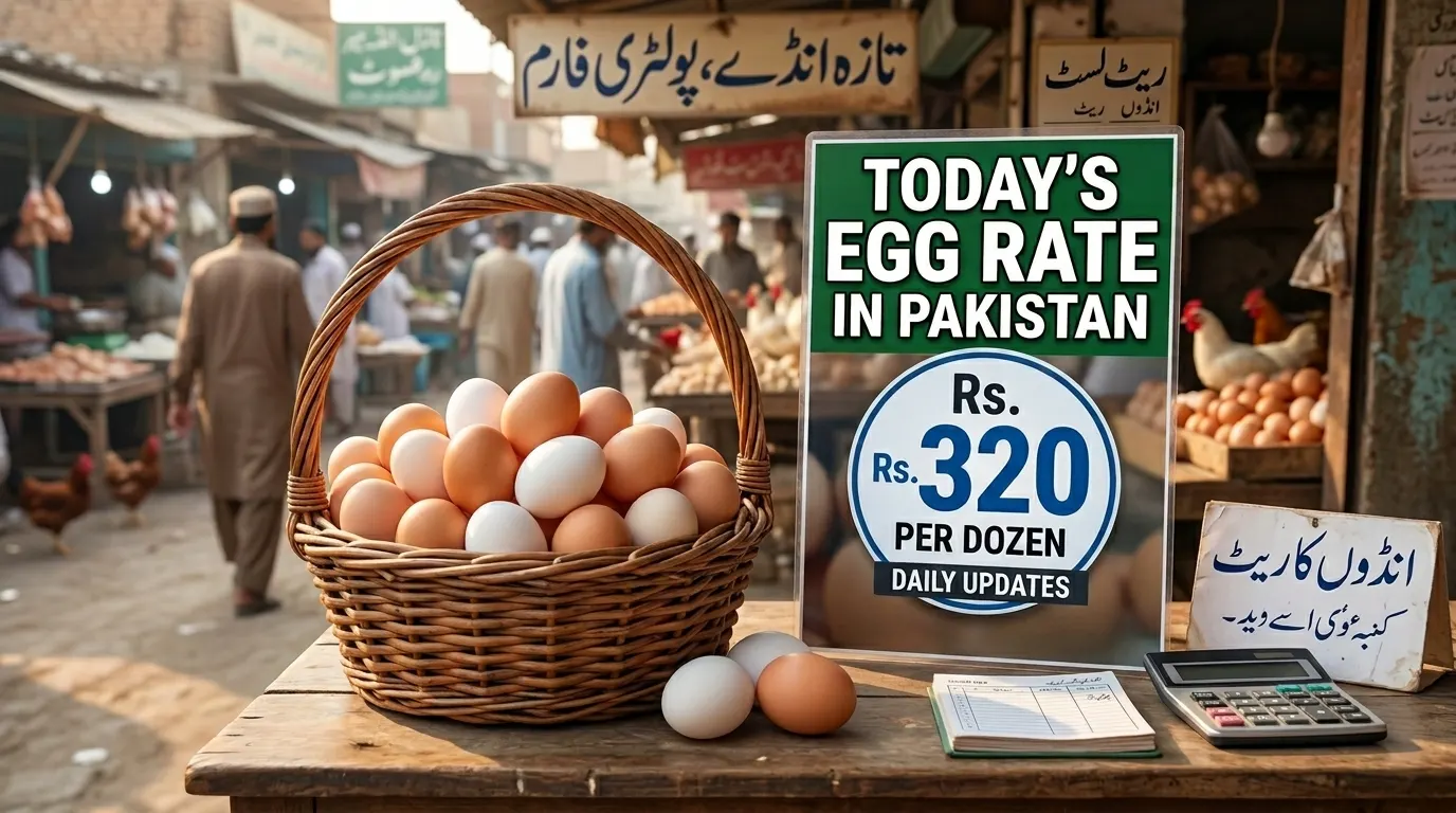 Today's Egg Rate in Pakistan